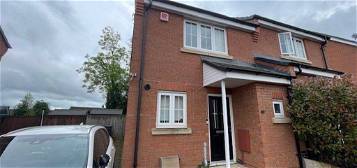 Semi-detached house to rent in Crowson Close, Shepshed LE12