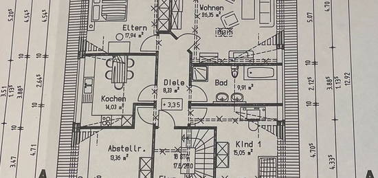 Zentral gelegene 4-Zimmer Wohnung in Wettringen