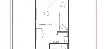 Heute Besichtigung: Kaufpreisreduzierung: Köln-Mitte, City Life Cologne, vermietetes Appartement mit EBK und Loggia