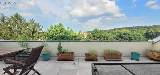 Zentrale Lage Alt-Hietzing: Dachterrassen-Maisonette inkl. 2 Garagenstellplätze.