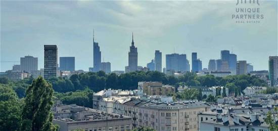 Mieszkanie z widokiem na panoramę Warszawy - ideal