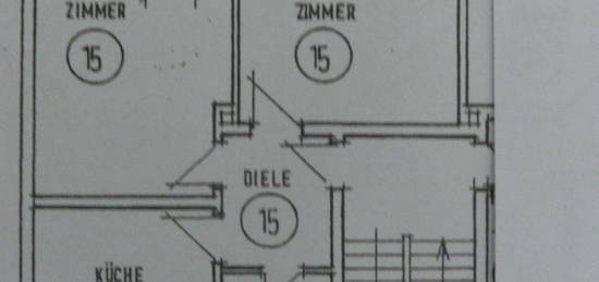 2 Zimmer Küche Bad Wohung mit Balkon auf Zeit