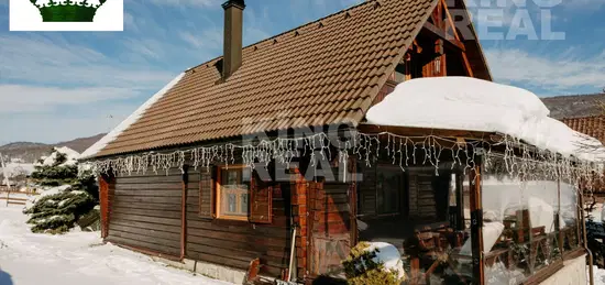 **ZNÍŽENÁ CENA** Zrubový dom v lyžiarskom stredisku Regetovka okr. Bardejov