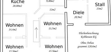 4zkb Garten in kobbensen zu vermieten