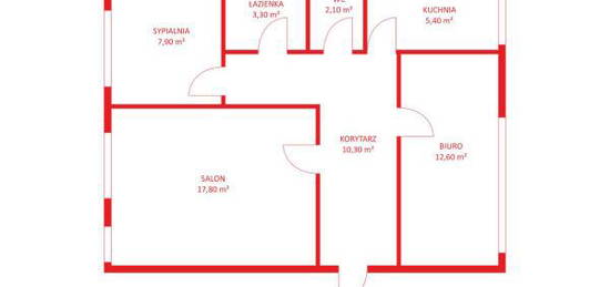 Mieszkanie na sprzedaż, 60 m² Pogórze, Kontradmirała Stanisława Mieszkowskiego