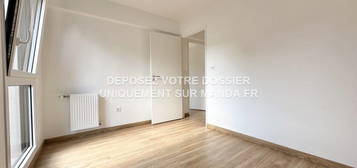 Appartement  à louer, 3 pièces, 2 chambres, 58 m²