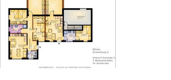 Exklusive 4-Zimmer-Wohnung 100 m²