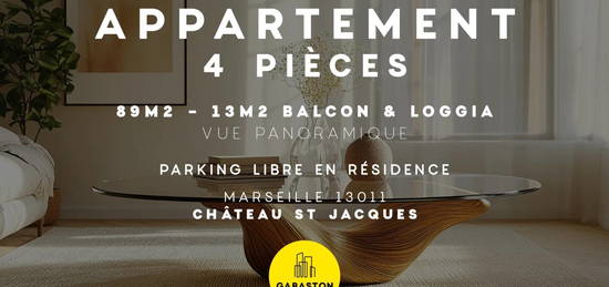 Appartement  à vendre, 4 pièces, 3 chambres, 89 m²