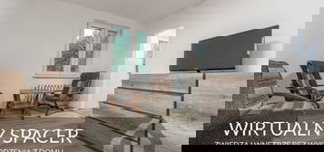 Przestronna kawalerka przy ul. Grażyny | Spacer 3D