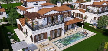 Belek Neva Riverside Sitesinde 6+1 Satlk Mstakil Villa