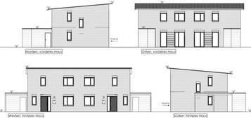 Neubau Doppelhaushälfte mit 10 kW PV-Anlage