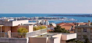 CANNES BAS PETIT JUAS T2 DE 43 M2 VUE MER