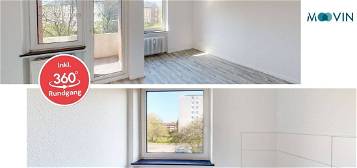 Renoviert: Hübsche 3-Zimmer-Wohnung mit Balkon und Badewanne
