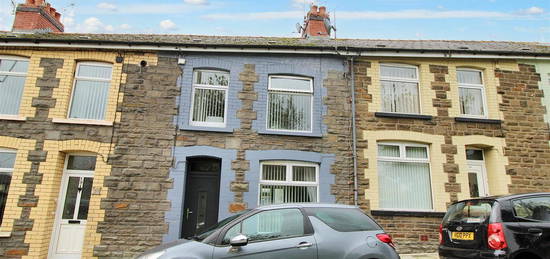 Terraced house for sale in Moorland Road, Bargoed CF81