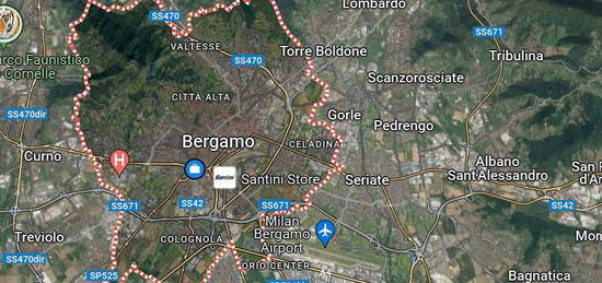 Monolocale in bergamo con posto auto 01001