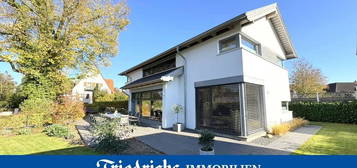 Modernes Architektenhaus mit Carport und Terrasse in ruhiger Wohnlage in Kirchhatten / nahe OL