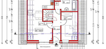 4 Zimmer Mietwohnung Erstbezug Obergeschoss mit Garten u. Balkon