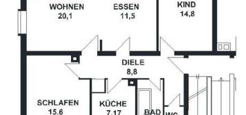 3,5-Zimmer-Wohnung in Bad Soden von privat provisionsfrei