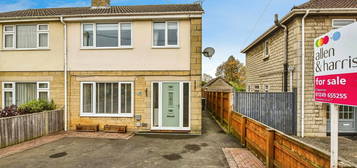 Semi-detached house for sale in Hardens Close, Chippenham SN15