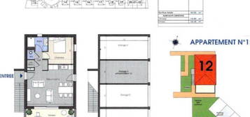 T2 + garage + parking