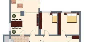 Attraktive 4-Zimmer-EG-Wohnung mit gehobener Innenausstattung mit Balkon und Einbauküche in Itzstedt