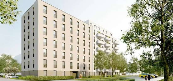 Erstbezug in moderner, barrierefreier 2 Zimmer-Wohnung mit Terrasse