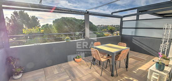 Es Pennes Mirabeau - T2 de 39,36 m2 + terrasse avec vue panoramique et garage double