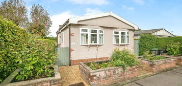 Mobile/park home for sale in Wallow Lane, Great Bricett, Ipswich IP7