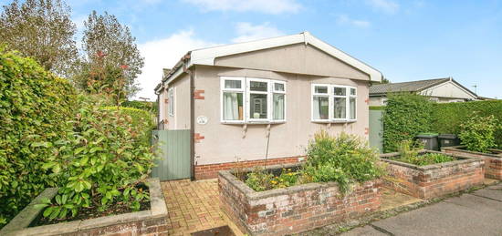 Mobile/park home for sale in Wallow Lane, Great Bricett, Ipswich IP7