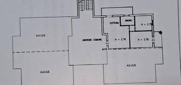 Appartamento trilocale con autorimessa