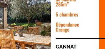 GANNAT : Grande maison de famille 7 pièces + dépendances