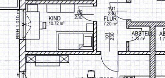 Erstbezug - wunderschöne moderne 3-Zimmer-Wohnung mit Balkon