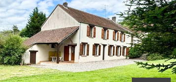 Maison Briarde 180 m2. Garage. Terrain 4000 m2 à Jouy-sur-Mo