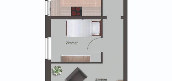 Helle 2 Zimmer 50qm Wohnung mit Garage in Bad Schwartau zum 01.02