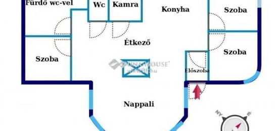 Eladó családi ház, Kecskeméten 66.5 M Ft, 2+2 szobás