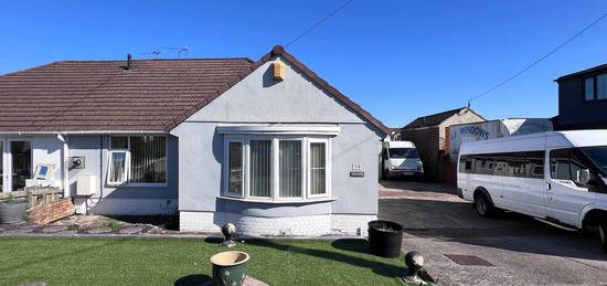 Semi-detached bungalow for sale in Pencoedtre Road, Barry CF63