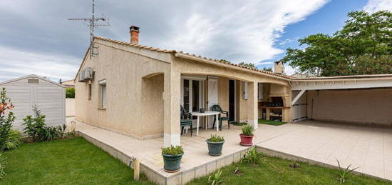 Balaruc le vieux, maison de plain pied 100m² avec jardin et piscine