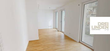 ++ ERSTBEZUG: Stilvolle 2-Zimmer-Wohnung mit Balkon und viel Tageslicht im Wohnquartier DREILINDEN Living ++